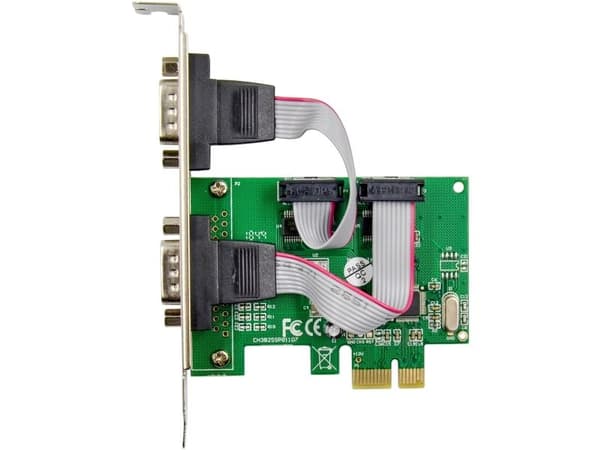 InLine 76619F, PCIe, Serial, Hankoppling, PCIe 2.0, RS-232, 9-stift, PC