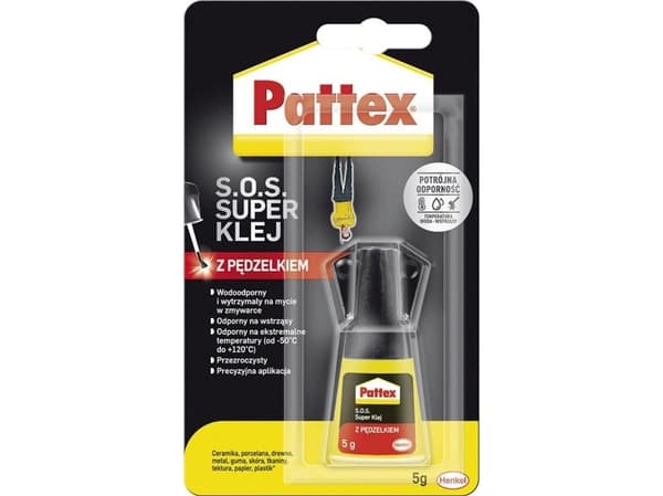 Pattex lim med pensel SUPER S.O.S. 5 g