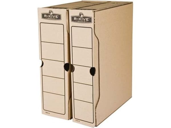 Fellowes arkivfack A4 bruna (91402)