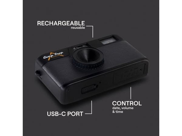 Digitalkamera Camp Snap CS-V105-BK-WW sort