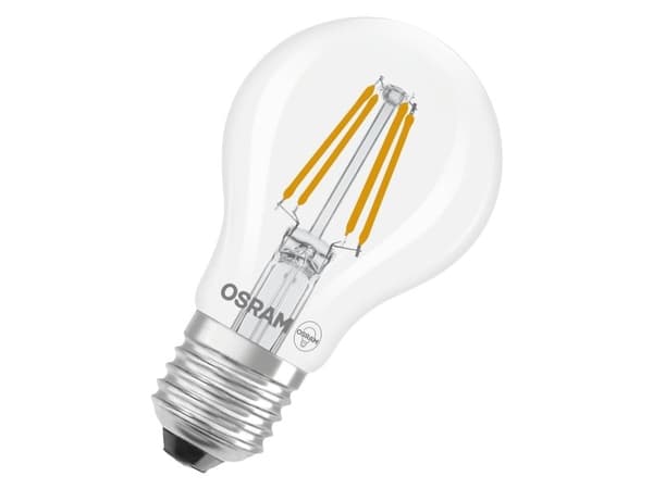 OSRAM LED standard glödtråd 470lm 3,4W/830 (40W) E27 dimbar