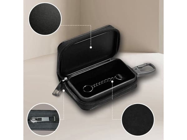 Tech-Protect KLR300 RFID Blocking Car Key Case - Black