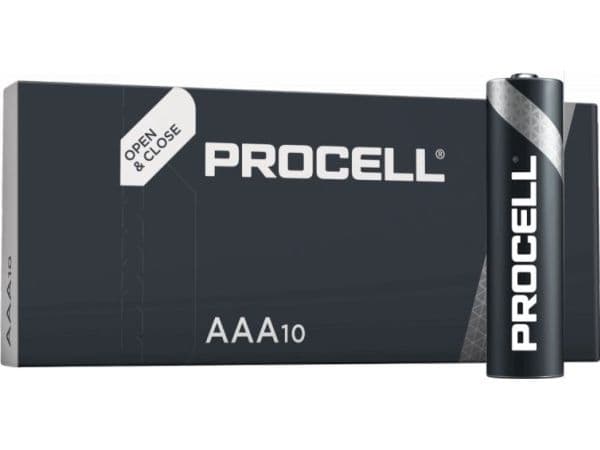 Procell Alkaline batteri 1,5 V, AAA/LR03, 10 stk.