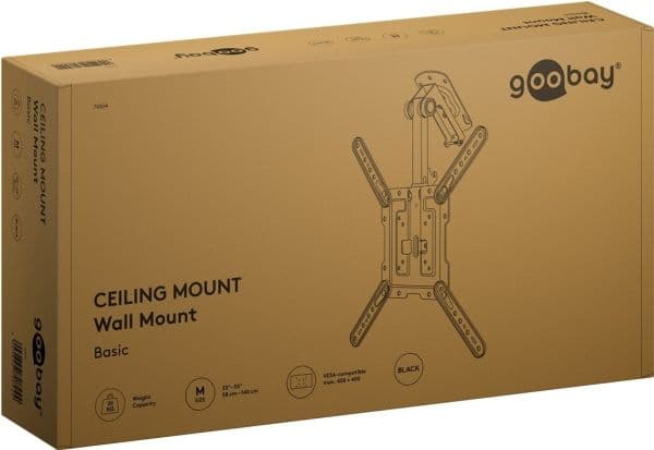 Goobay TV-kattoteline Basic (M), musta (70824)