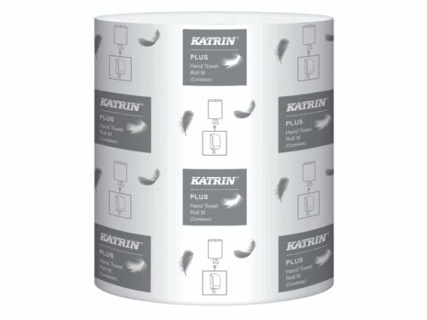 Pyyherulla Katrin Plus M2 2-kertainen 167 m ilman hylsyä Perforoitu,6 rl/krt