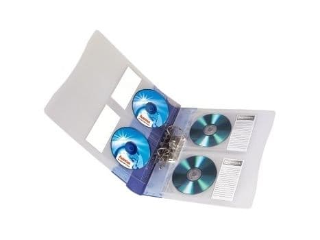 Hama - CD/DVD-kotelo - Tilavuus: 2 CD/DVD - läpinäkyvä (10 kpl)