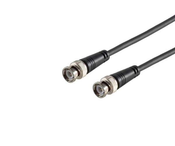 MicroConnect - Videokabel - BNC hann til BNC hann - 1 m - svart