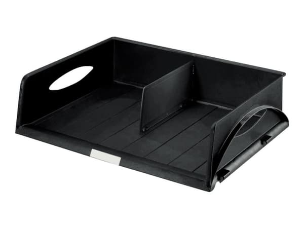 Brevbakke Leitz Sorty Jumbo sort 47x11x35.5 cm - (karton á 6 stk.)