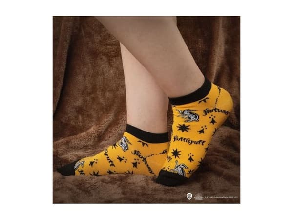 Hufflepuff nilkkasukat