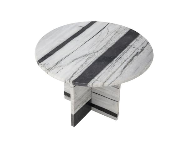 BLOOMINGVILLE Rosito soffbord, vit, marmor