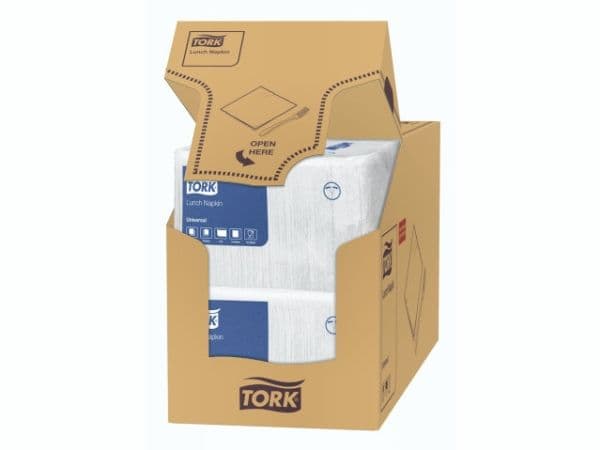Tork lunchservett, vit