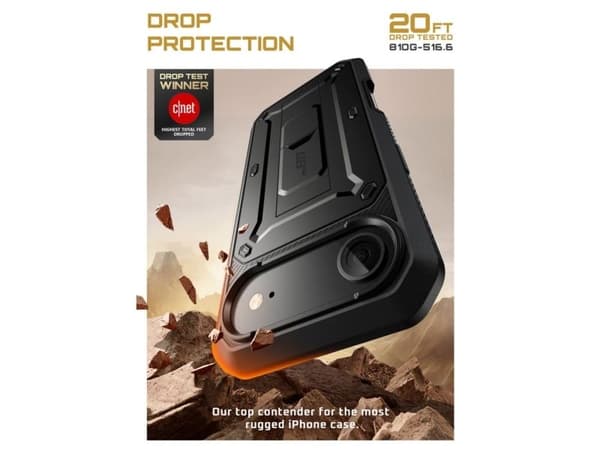 Supcase UB Pro-deksel til iPhone 17 Air - svart