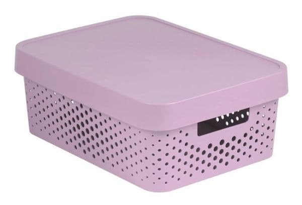 Curver INFINITY 11L rosa med lock