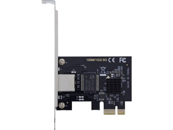 InLine 51125T, Intern, Kabel, PCI Express, Ethernet, 2500 Mbit/s