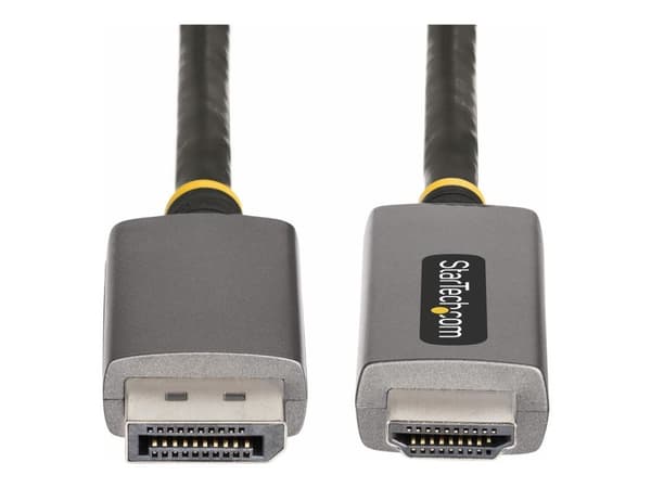StarTech.com 133DISPLAYPORTHDMI21, 2 m, DisplayPort, HDMI, Uros, Uros, Suora