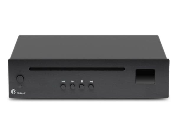 Pro-Ject Projektinis CD Box E - minimalistisk CD-spelare, svart