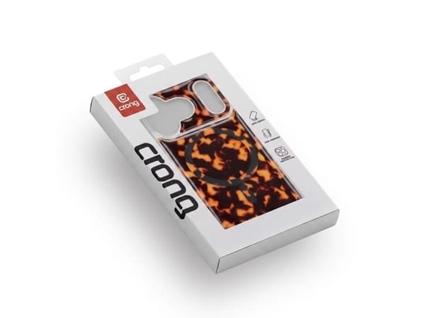 Crong CRGDLMIP1663PTOR, Mobilskal, Apple, Apple iPhone 16 Pro, Transparent, brons