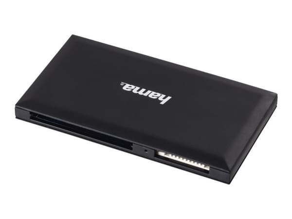 Hama Multi-Card Reader - Kortläsare (CF 1, MS, SD, MS Duo, MS PRO Duo, microSD, SDHC, microSDHC, MS PRO-HG Duo, SDXC, microSDXC) - USB 3.0
