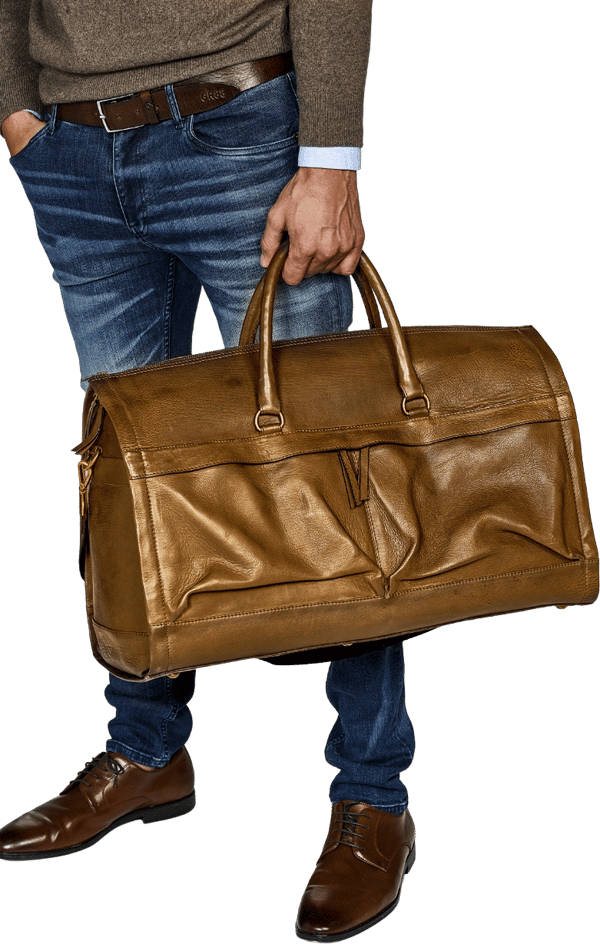 GR88 Tasker - Weekend/garment bag  - Cognac - GR88-1060-ONESIZE-70-C