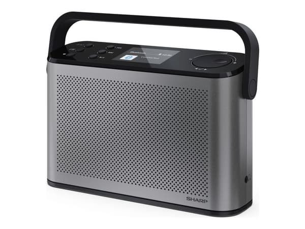 Sharp Osaka DR-P540 - Bärbar DAB-radio - inget operativsystem - åskmolnsgrå