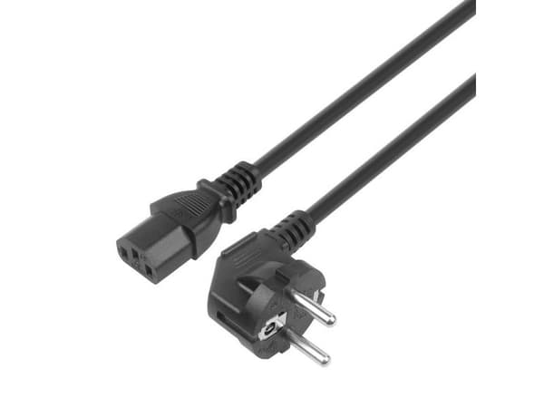 TB Strömkabel 1,8 m. IEC C13-Schuko VDE