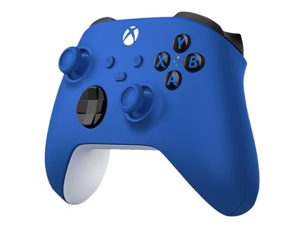 Microsoft Xbox Wireless Controller - Spelkontroll - trådlös - Bluetooth - chockblå - för PC, Microsoft Xbox One, Android, Microsoft Xbox Series S, ...