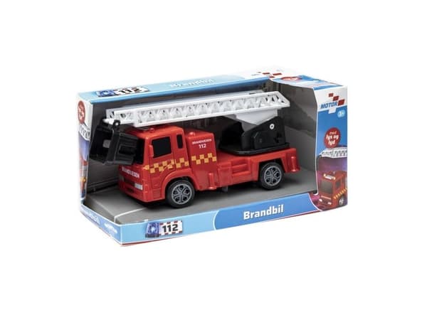 Brandbil 14,5cm m/lys og lyd
