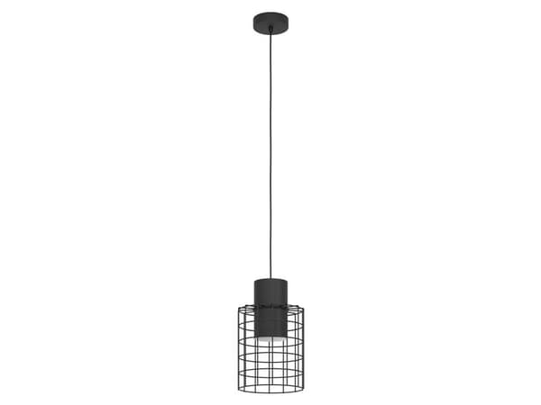 EGLO MILLIGAN pendellampe E27 Ø200 sort