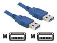 Delock - USB-kaapeli - USB (han) til USB (han) - USB 3.0 - 1 m - Delock PCI Express -kortille