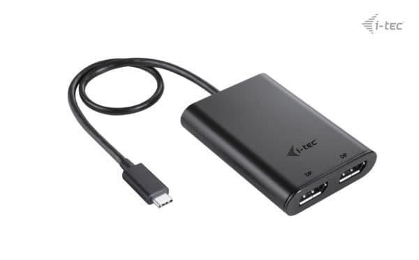 i-Tec - Dokkingstasjon - USB-C / USB4 / Thunderbolt 3 / Thunderbolt 4 - 2 x DP - Europa