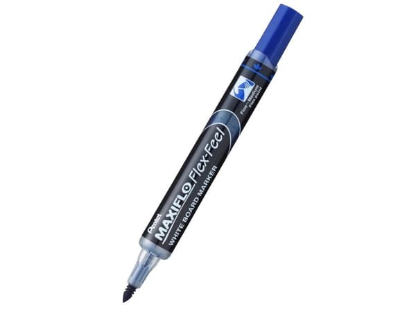 Pentel MWL5SBF-CX, 12 styck, Blå, Penspets, Blå, Polypropylen (PP), Rund
