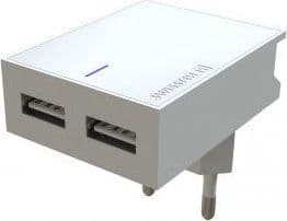Swissten 22032000, inomhus, AC, 3 A, Vit