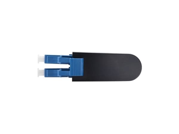 Startech - Loopback-adapter - TAA-kompatibel - LC/UPC enkelläge (hane) - fiberoptisk - duplex - 9 / 125 mikrometer - OS1/OS2 - blå