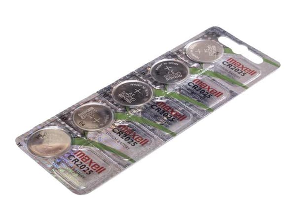 Maxell CR2025-batteri, 1 st