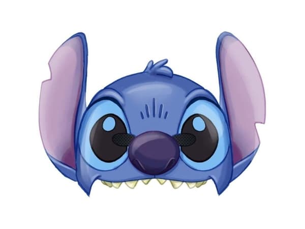 Disney Stitch, pratande mask