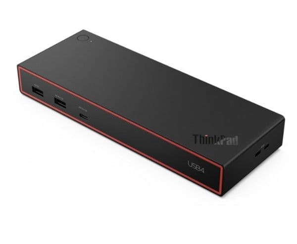 Lenovo ThinkPad USB4 Dock 5000 dockningsstation/replikator (med 135W-adapter) 40BF0135EU