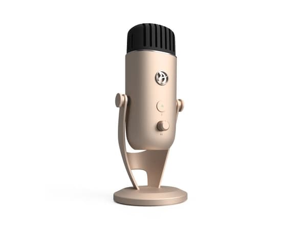Arozzi Colonna - Mikrofon - USB - gull
