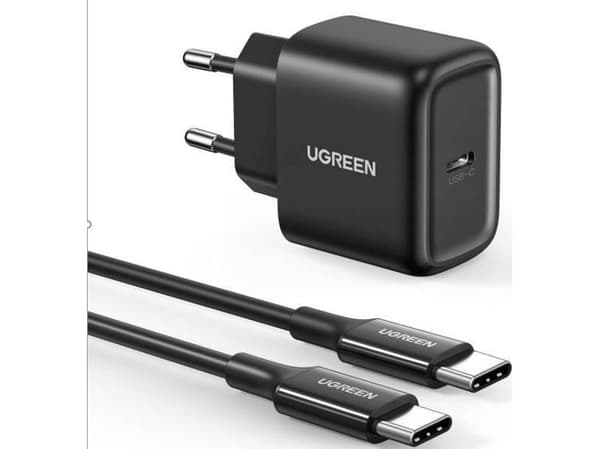 Ugreen CD250, Sisätila, AC, 3 A, 2 m, Musta