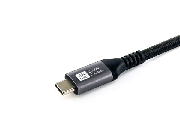 Equip 128384, 3 m, USB C, USB C, USB4 Gen 2x2, 20 Gbit/sek, Sort