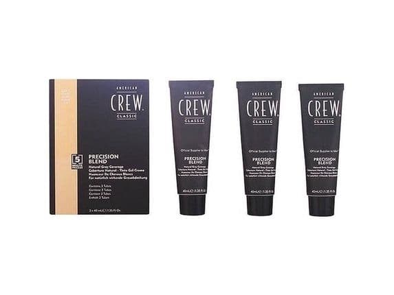 American Crew Precision Blend Natural Gray Coverage Light Blond 7-8 3 x 40 ml