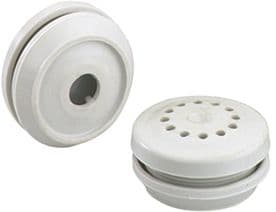Ventilationsgenomföring M20 termoplast, IP44, ljusgrå RAL7035
