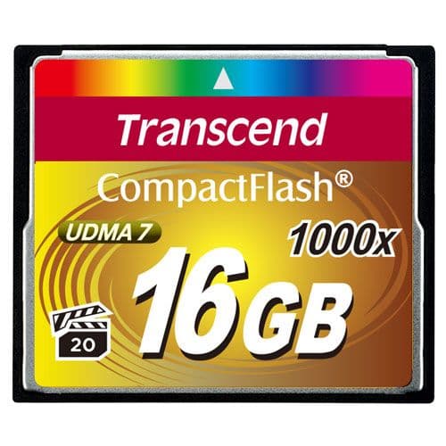 Transcend Ultimate - Flashminnekort - 16 GB - 1000x - CompactFlash