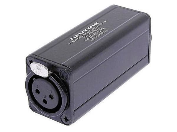 Neutrik XLR / RCA, RCA, XLR, Sort