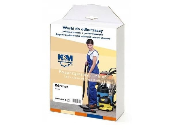 K&M Vacuum cleaner bag KARCHER (4pcs)