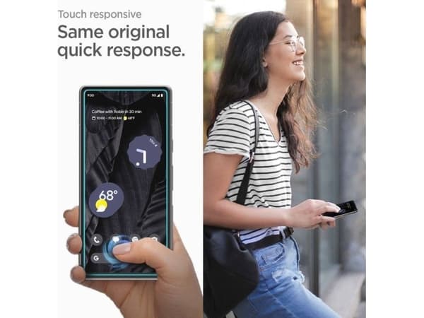 Spigen Glas.tR AlignMaster, Google, Pixel 7a Spigen case, 1 stykker