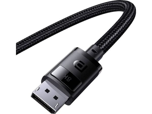 Baseus High Definition DP 8K til DP 8K-kabel 2 m (svart)