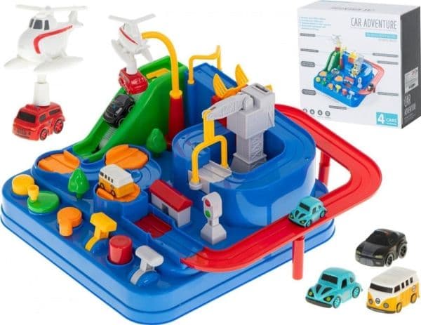 DWM OBSTACLE COURSE INTERACTIVE PARKING RACES 4 CARS