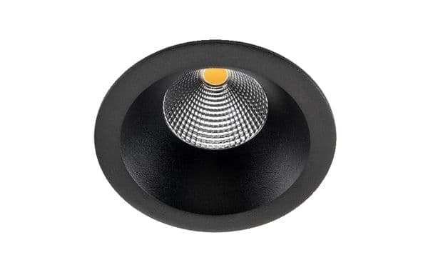 Downlight Soft Isosafe LED 6W DTW, sort