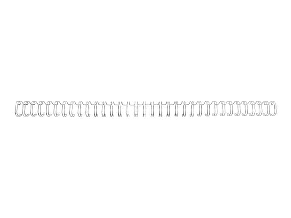 GBC WireBind - 4 mm - A4 (210 x 297 mm) - silver - 250 stk bindningstråd