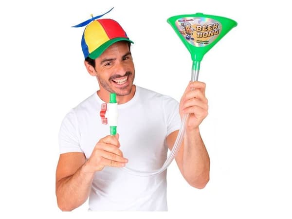 Neongrøn ølbong
